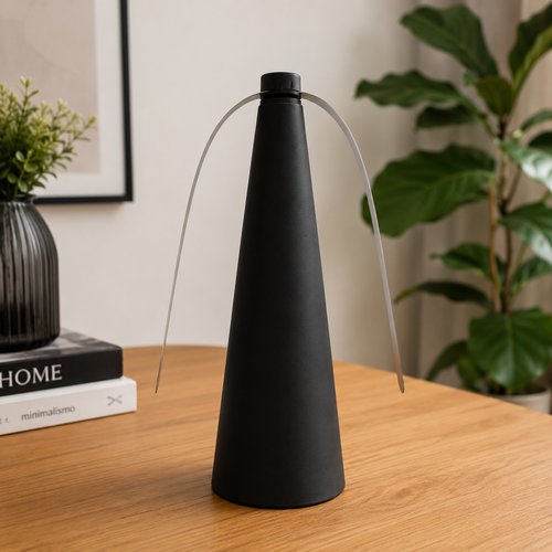Ventilador Repelente de Insetos 25cm - Preta
